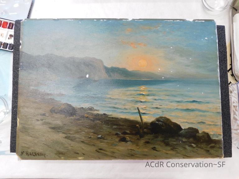 Seascape by Nels Hagerup painting - Image 208