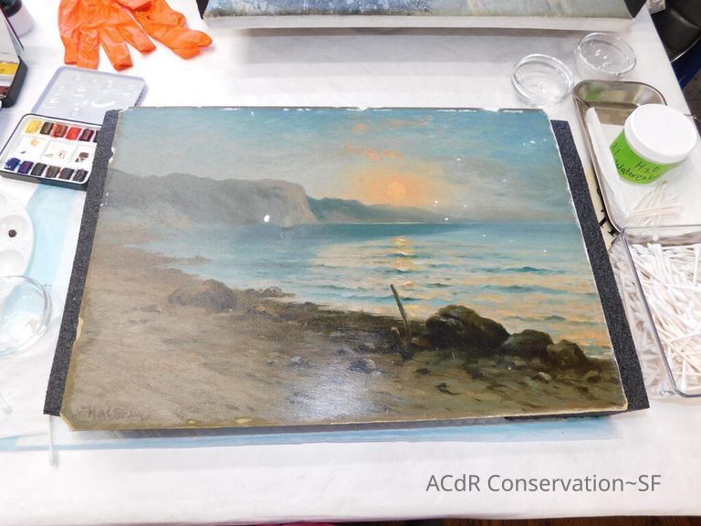 Seascape by Nels Hagerup painting - Image 210