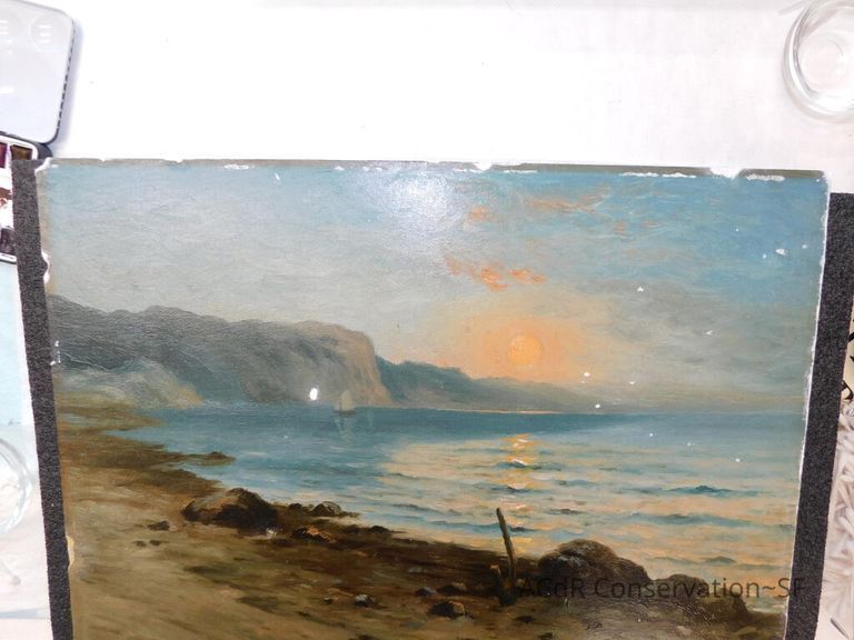 Seascape by Nels Hagerup painting - Image 211