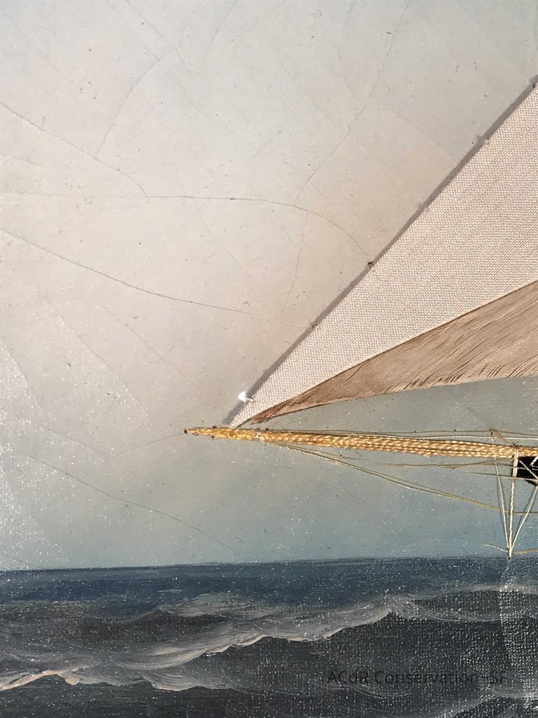 Saag Harbor Sail Painting - Image 2