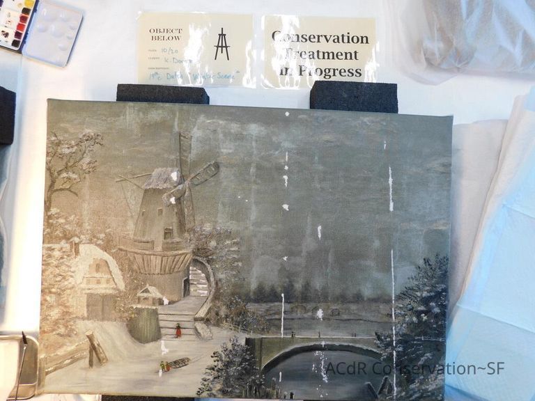 20th Century Landscape in Winter - Image 110