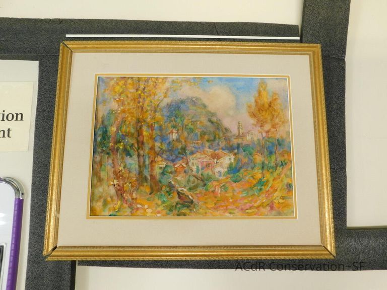 Untitled (Landscape Around Town painting) - Image 3