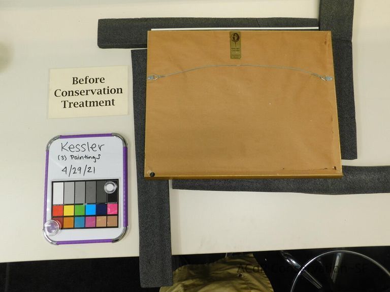 Untitled (Landscape Around Town painting) - Image 4