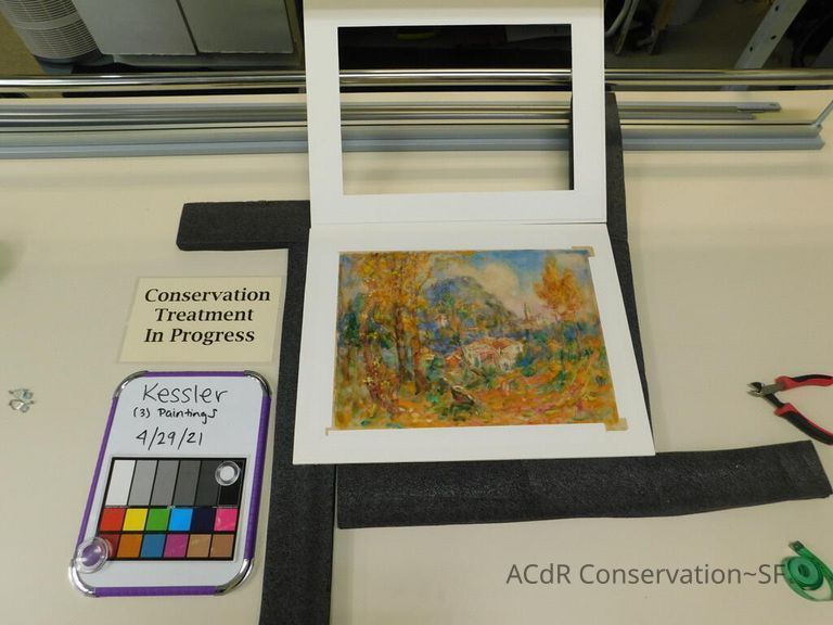 Untitled (Landscape Around Town painting) - Image 7