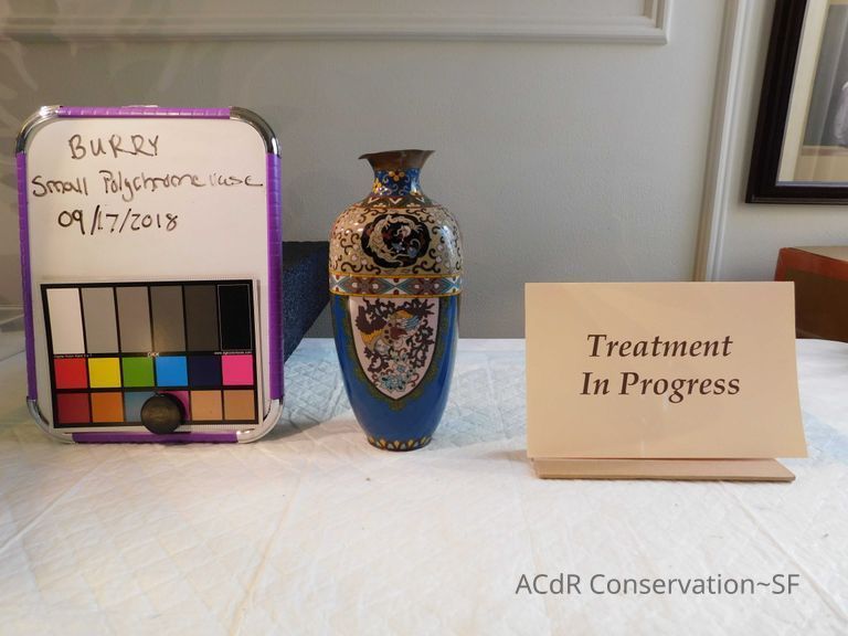 Small Polychrome Vase - Image 3