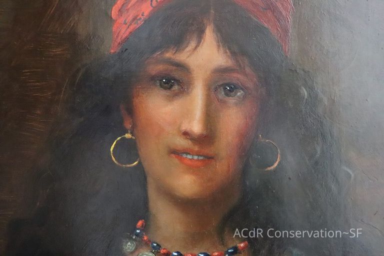 Woman with Red Bandana - Image 7