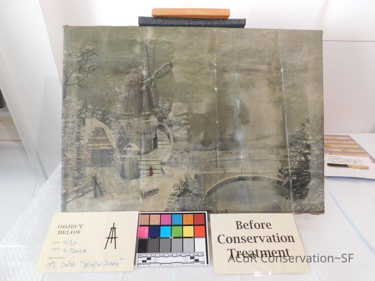 20th Century Landscape in Winter - Image 3