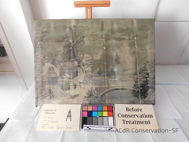 20th Century Landscape in Winter - Image 32