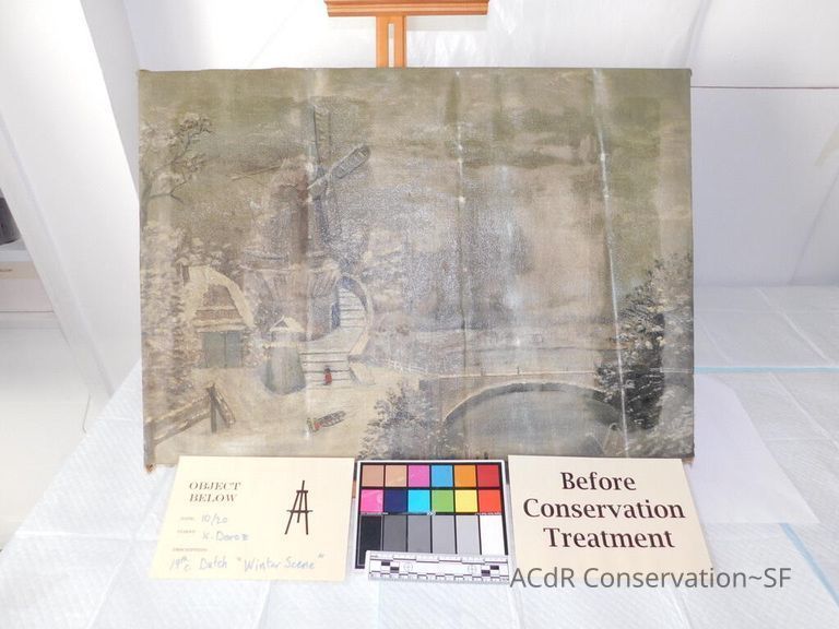 20th Century Landscape in Winter - Image 33