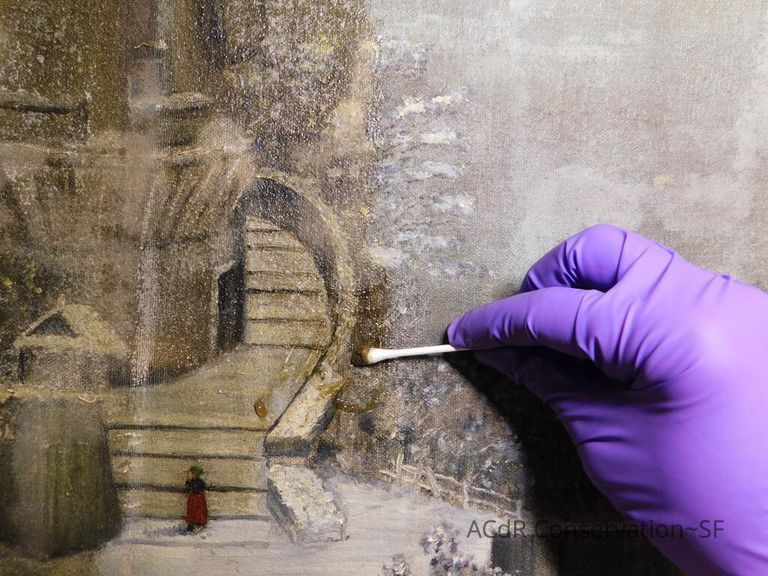 20th Century Landscape in Winter - Image 50