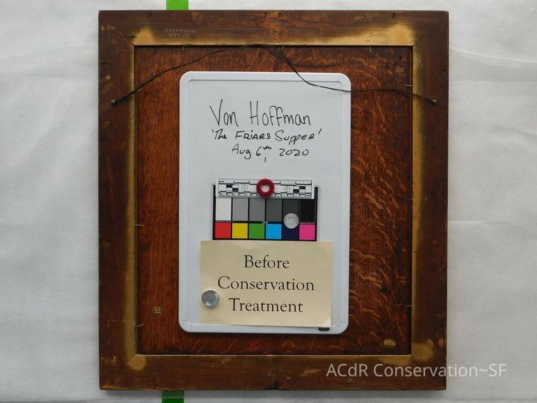 "The Friar's Supper" painting - Image 2