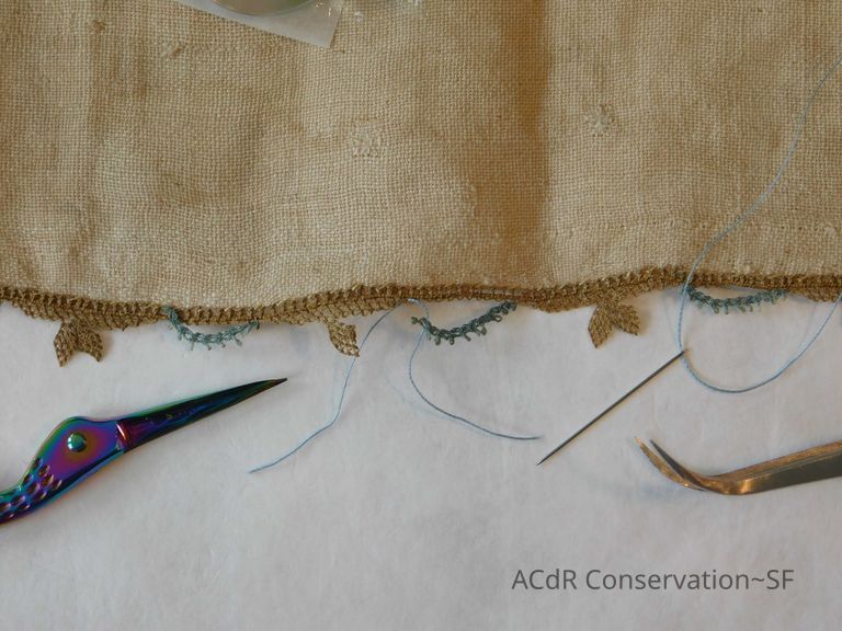 Skyros Hoopoe Birds Embroidered Panel - Image 7