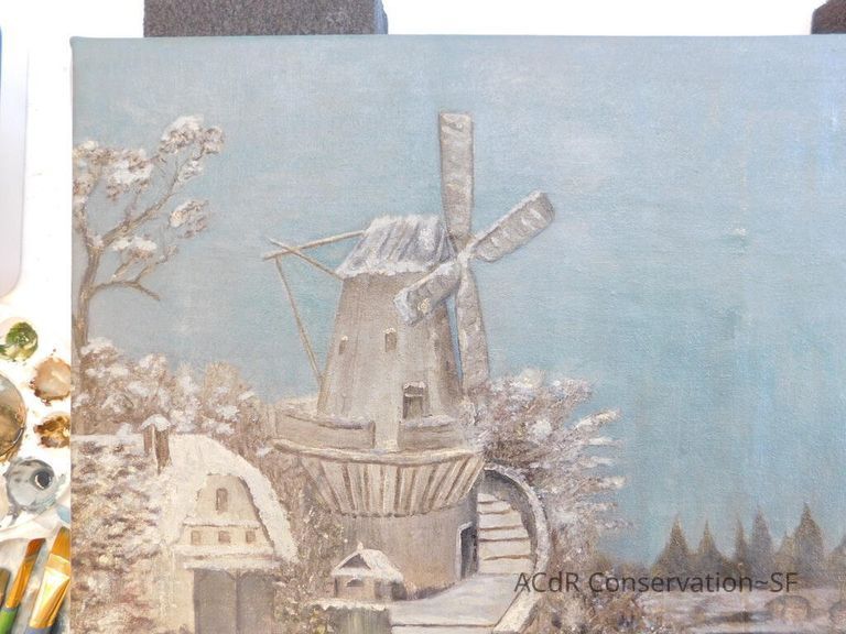 20th Century Landscape in Winter - Image 134