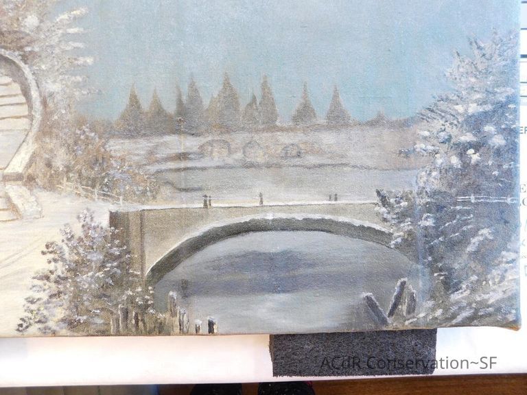 20th Century Landscape in Winter - Image 141