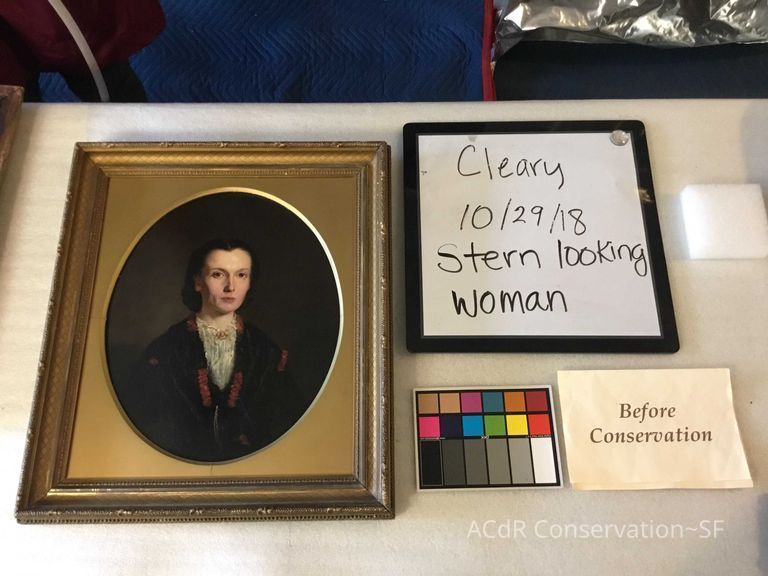          Stern looking woman picture number 1
