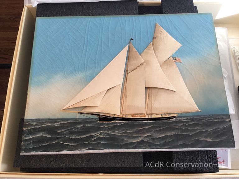          Saag Harbor Sail Painting picture number 1
