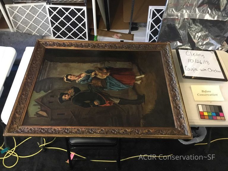          Couple with Chicken picture number 1
