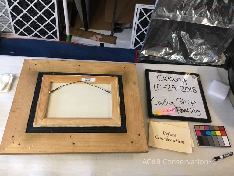 Sailing ship painting - Image 2