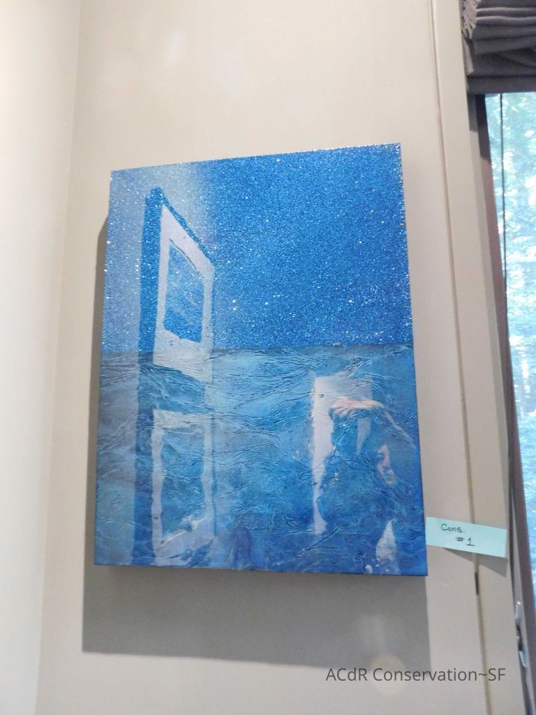          Blue Resin Artwork picture number 1
