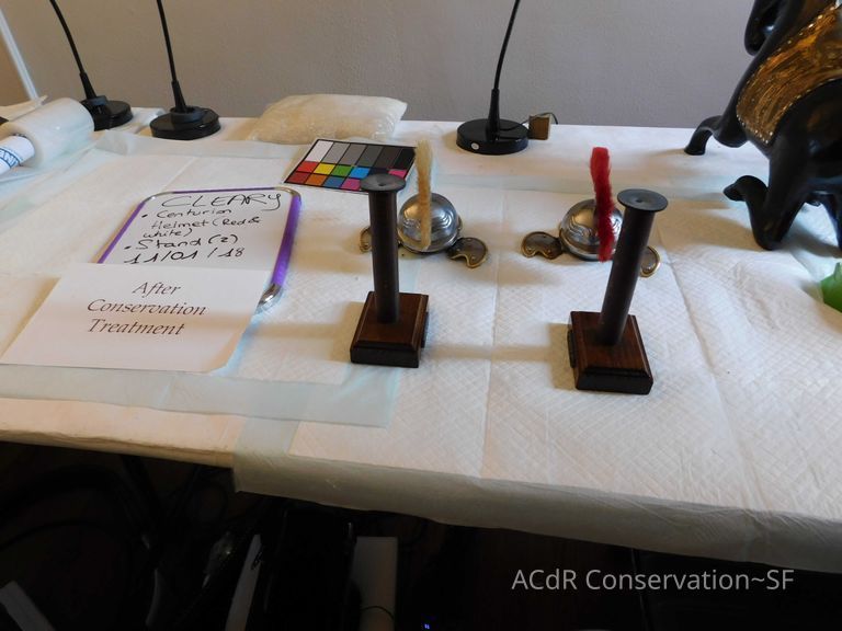 Centurion Helmets with Stands - Image 4