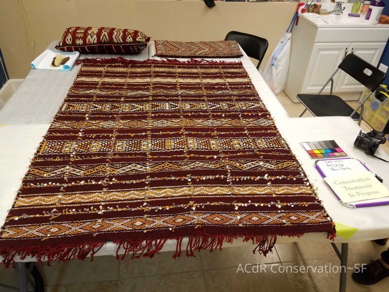          3 textiles and wool samples picture number 1
