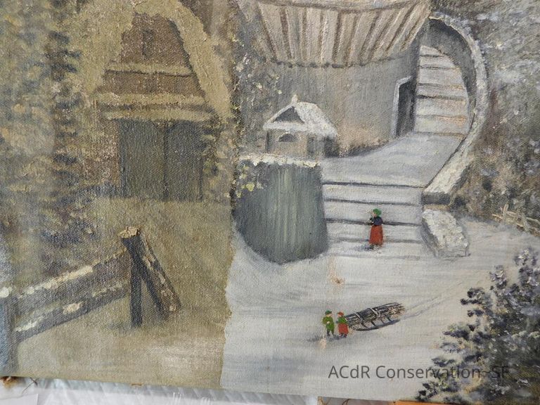 20th Century Landscape in Winter - Image 53