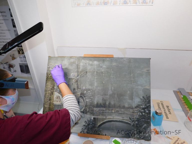 20th Century Landscape in Winter - Image 56