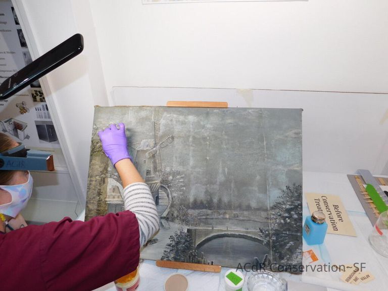 20th Century Landscape in Winter - Image 57