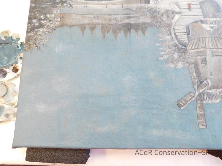 20th Century Landscape in Winter - Image 166