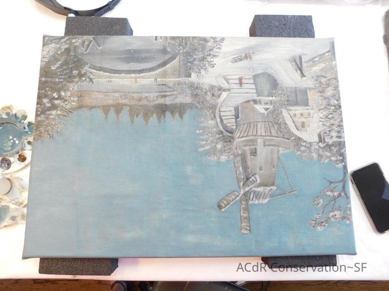 20th Century Landscape in Winter - Image 169