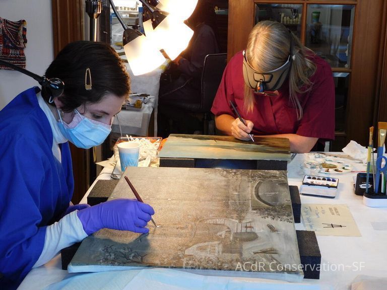 20th Century Landscape in Winter - Image 118