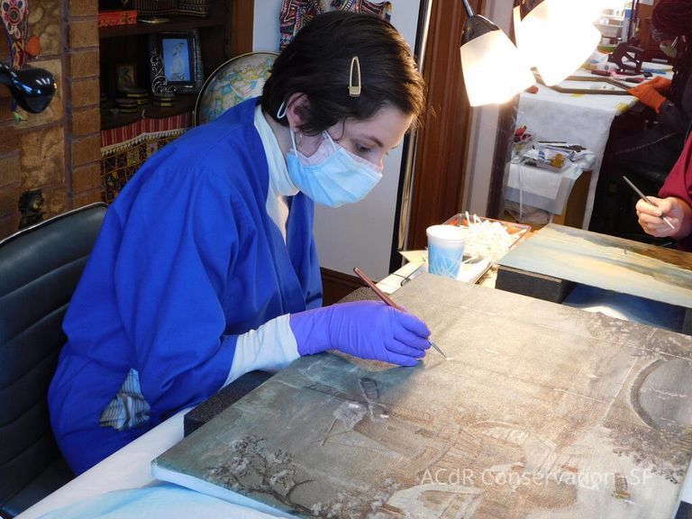 20th Century Landscape in Winter - Image 119