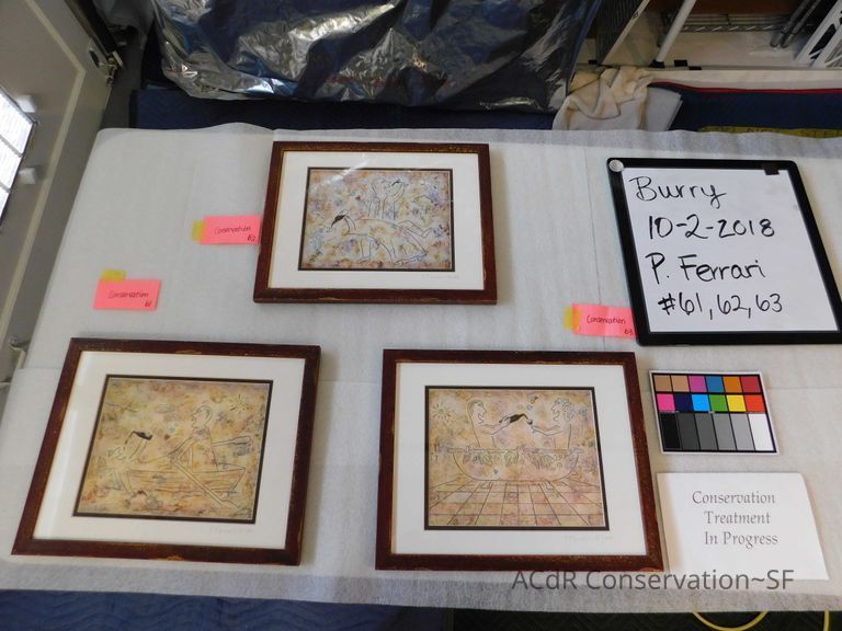 P. Ferrari drawn figures - Image 3