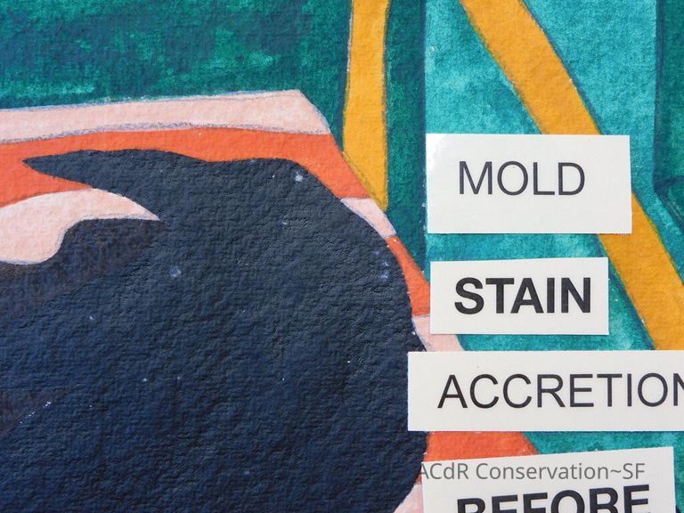 Gouache painting Jacob Lawrence 1943 - Image 6