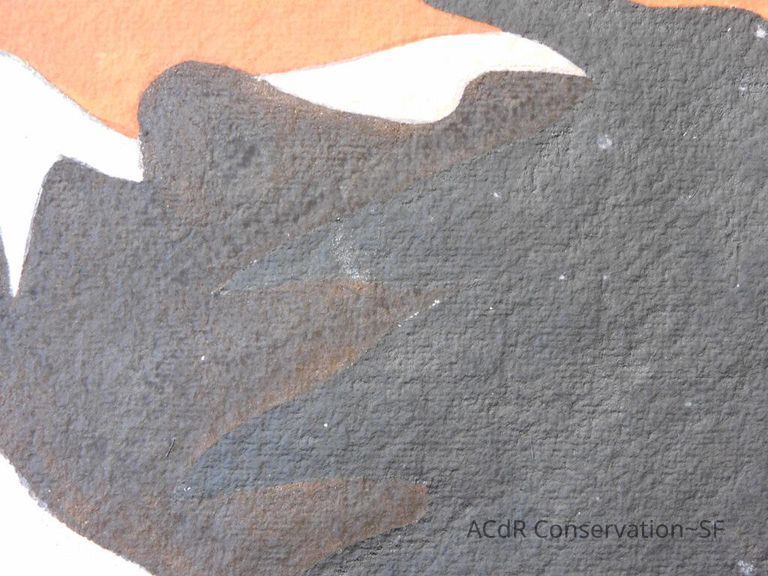 Gouache painting Jacob Lawrence 1943 - Image 11