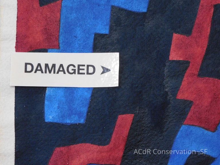 Gouache painting Jacob Lawrence 1943 - Image 13