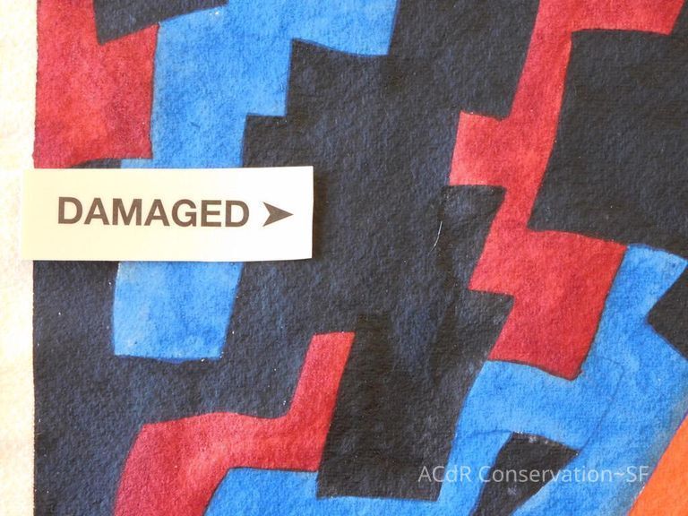 Gouache painting Jacob Lawrence 1943 - Image 19