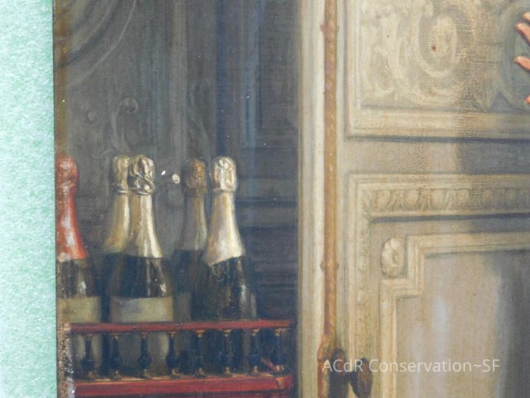 "The Friar's Supper" painting - Image 34