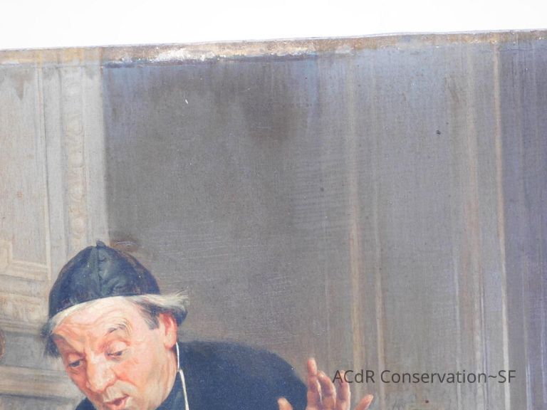 "The Friar's Supper" painting - Image 36