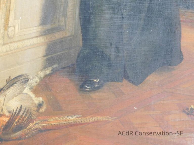 "The Friar's Supper" painting - Image 39