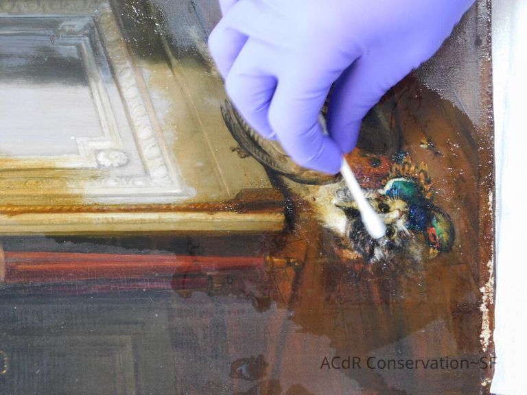 "The Friar's Supper" painting - Image 48