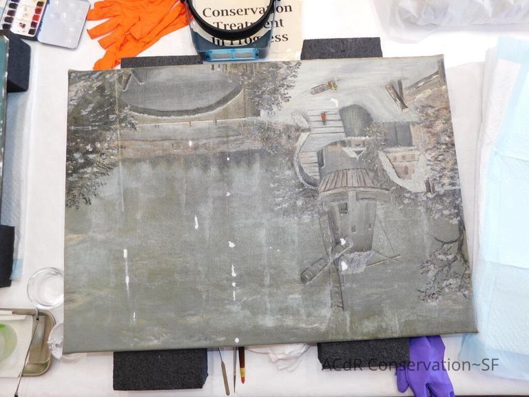 20th Century Landscape in Winter - Image 108