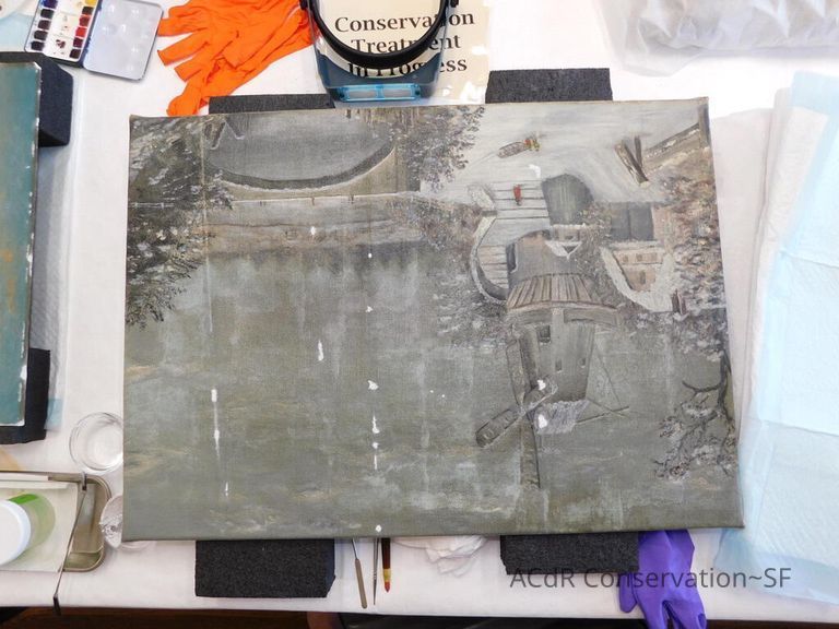 20th Century Landscape in Winter - Image 109