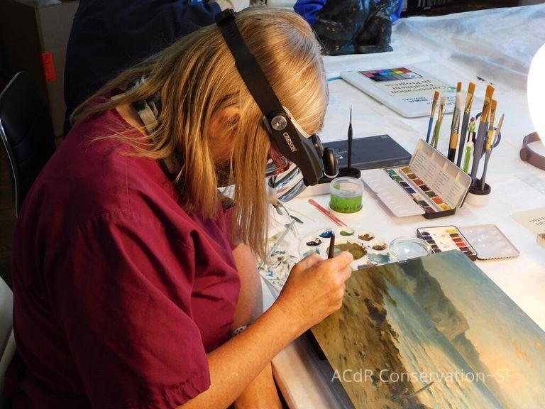 Seascape by Nels Hagerup painting - Image 212