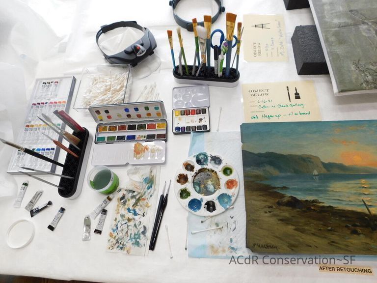 Seascape by Nels Hagerup painting - Image 220