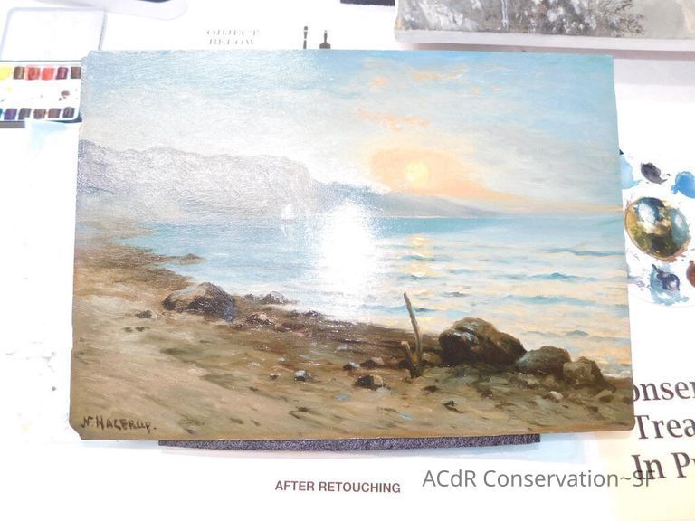 Seascape by Nels Hagerup painting - Image 223