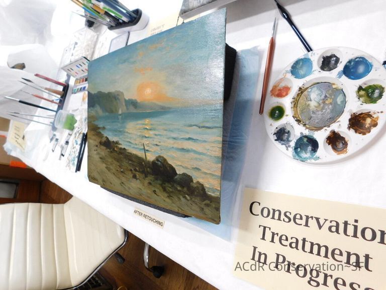 Seascape by Nels Hagerup painting - Image 225