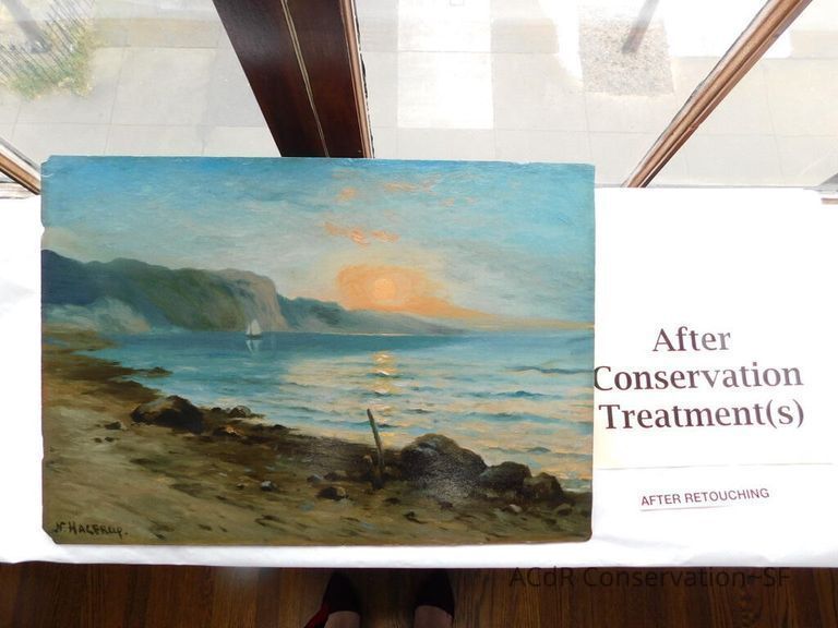 Seascape by Nels Hagerup painting - Image 227