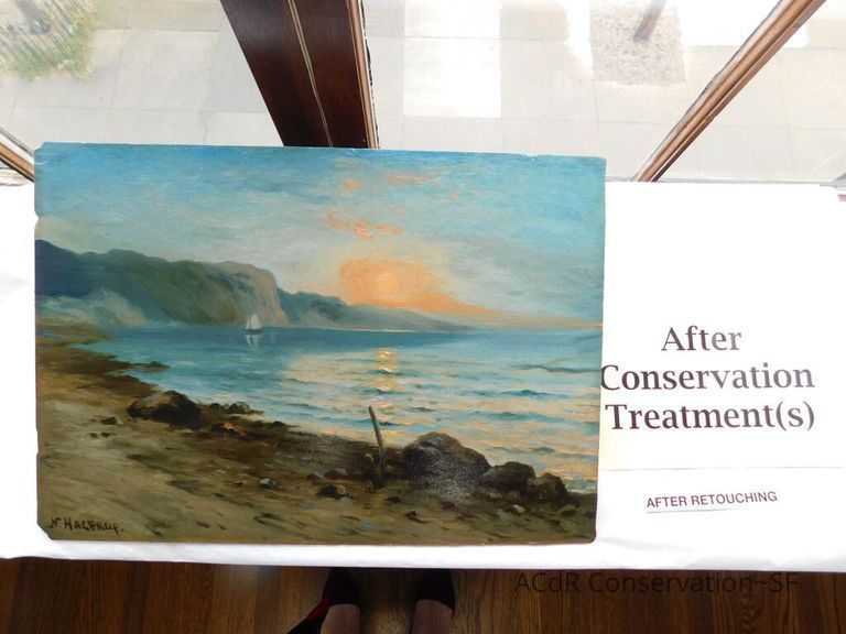 Seascape by Nels Hagerup painting - Image 228