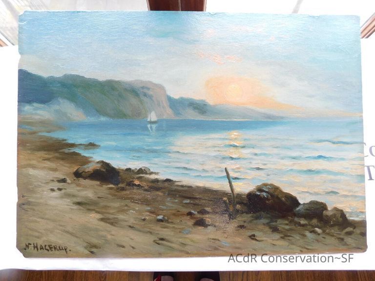 Seascape by Nels Hagerup painting - Image 229